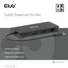 Kép 2/8 - Club 3D USB Hub - CSV-2552 (USB-C to 2xUSB-C, 2xUSB-A, 2xHDMI, RJ45, SD / MicroSD, 100W PD, 4K60hz)