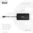 Kép 3/8 - Club 3D USB Hub - CSV-2552 (USB-C to 2xUSB-C, 2xUSB-A, 2xHDMI, RJ45, SD / MicroSD, 100W PD, 4K60hz)