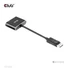 Kép 4/14 - Club 3D USB Hub - CSV-7220 (Multi Stream, DisplayPort 1.4 to DisplayPort + HDMI, 2x4K60Hz)