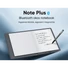 Kép 1/5 - XP-PEN Grafikus kijelző - Note Plus (aktív terület: 210*146mm, 1000mAh, BT5.3, 1 gomb)