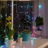 Kép 10/10 - COLORWAY LED szalag, LED garland ColorWay Fringe 3mx0.6m 100Led (IP20) warm color USB