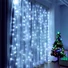 Kép 12/19 - COLORWAY LED szalag, LED garland ColorWay curtain (curtain) 3x3m 300LED 220V cold color