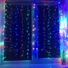 Kép 2/8 - COLORWAY LED szalag, LED garland ColorWay curtain (curtain) 3x3m 300LED 220V multi-colored