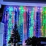 Kép 4/8 - COLORWAY LED szalag, LED garland ColorWay curtain (curtain) 3x3m 300LED 220V multi-colored