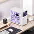 Kép 9/10 - Számítógépház Jonsbo D41 ATX MESH KIJELZŐS, Edzett üveg Fehér