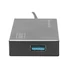 Kép 2/4 - DIGITUS DA-70240-1 DIGITUS Hub 4-port USB 3.0 SuperSpeed, Power Supply, HQ aluminum