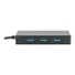 Kép 3/4 - DIGITUS DA-70240-1 DIGITUS Hub 4-port USB 3.0 SuperSpeed, Power Supply, HQ aluminum