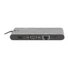 Kép 6/6 - DIGITUS DA-70865 Universal Travel Docking Station USB Type C, 9-port, Dual Monitor, 4K 30Hz,