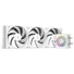 Kép 1/8 - ID-Cooling CPU Water Cooler - DASHFLOW 360 XT LITE WHITE (25dB; max. 132,94 m3 / h; 3x12cm, fehér)