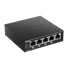Kép 1/3 - D-LINK Switch 5x1000Mbps (4xPOE + ) Fémházas Asztali, DGS-1005P / E