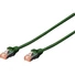 Kép 2/6 - RJ45 Hálózat Csatlakozókábel CAT 6A S/FTP 25.00 cm Szürke Halogénmentes, sodort érpár, Védővel, Lángálló Digitus