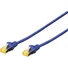 Kép 3/6 - RJ45 Hálózat Csatlakozókábel CAT 6A S/FTP 25.00 cm Szürke Halogénmentes, sodort érpár, Védővel, Lángálló Digitus