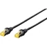 Kép 4/6 - RJ45 Hálózat Csatlakozókábel CAT 6A S/FTP 25.00 cm Szürke Halogénmentes, sodort érpár, Védővel, Lángálló Digitus
