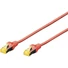 Kép 6/6 - RJ45 Hálózat Csatlakozókábel CAT 6A S/FTP 25.00 cm Szürke Halogénmentes, sodort érpár, Védővel, Lángálló Digitus