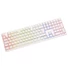 Kép 8/8 - Billentyűzet Ducky Zero 6108 Pure White Wireless Gaming, ISO / Német, MX2A Blue