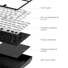 Kép 4/8 - Billentyűzet Dark Project ALU Terra Nova Black - Wireless Gaming Keyboard (ISO DE)