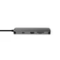 Kép 3/7 - CHIEFTEC USB HUB 9-in-1, USB-C, 2xUSB-A, USB-C, HDMI, microSD / SD kártyaolvasó, Ethernet, 80W USB-C Töltő port, fekete