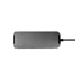 Kép 5/7 - CHIEFTEC USB HUB 9-in-1, USB-C, 2xUSB-A, USB-C, HDMI, microSD / SD kártyaolvasó, Ethernet, 80W USB-C Töltő port, fekete