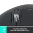 Kép 4/10 - Logitech MX MASTER 3S vezeték nélküli egér Graphite (910-006559)