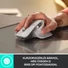Kép 2/10 - Logitech MX MASTER 3S vezeték nélküli egér Pale Grey (910-006560)