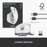 Kép 10/10 - Logitech MX MASTER 3S vezeték nélküli egér Pale Grey (910-006560)