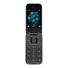 Kép 4/5 - Nokia 2660 Flip Dual-Sim mobiltelefon fekete-ezüst (1GF011EPA1A01)