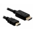 Kép 2/2 - Akyga AK-AV-05 DisplayPort  --> HDMI 1.8m kábel