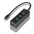 Kép 1/6 - Axagon HUE-S2C négyportos USB 3.0 HUB gyorstöltéssel