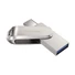 Kép 2/5 - Pen Drive 256GB USB 3.1 Gen1 SanDisk Dual Drive Luxe ezüst (SDDDC4-256G-G46 / 186465)