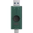 Kép 6/11 - Kingston 128GB DataTraveler Duo G2 USB-A 3.2 Gen1 / USB-C pendrive fekete-zöld