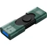 Kép 7/11 - Kingston 128GB DataTraveler Duo G2 USB-A 3.2 Gen1 / USB-C pendrive fekete-zöld