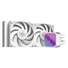 Kép 2/10 - ID-Cooling CPU Water Cooler - DX240 MAX WHITE (35.2dB; max. 144,41 m3 / h; 2x12cm, fehér)