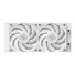 Kép 4/10 - ID-Cooling CPU Water Cooler - DX240 MAX WHITE (35.2dB; max. 144,41 m3 / h; 2x12cm, fehér)