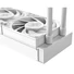 Kép 6/10 - ID-Cooling CPU Water Cooler - DX240 MAX WHITE (35.2dB; max. 144,41 m3 / h; 2x12cm, fehér)