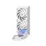 Kép 1/10 - ID-Cooling CPU Water Cooler - DX240 MAX WHITE (35.2dB; max. 144,41 m3 / h; 2x12cm, fehér)