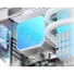 Kép 9/10 - ID-Cooling CPU Water Cooler - DX240 MAX WHITE (35.2dB; max. 144,41 m3 / h; 2x12cm, fehér)