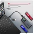 Kép 7/9 - HDD ház Axagon EEM2-SD2 USB-C 10Gbps – M.2 NVMe & SATA SSD DISPLAY box