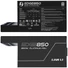 Kép 5/9 - Tápegység Lian Li EDGE EG0850 80 PLUS Platinum, PCIe 5.1, ATX 3.1, 850 Watt, fekete