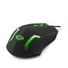 Kép 3/4 - Esperanza MX205 FIGHTER optikai egér fekete-zöld USB (EGM205G)
