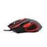 Kép 2/4 - Esperanza MX401 HAWK optikai egér fekete-piros USB (EGM401KR)