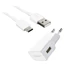 Kép 2/2 - SAMSUNG hálózati töltő USB aljzat (5V / 1550 mA, gyorstöltés támogatás + Type-C kábel) FEHÉR (EP-TA50EWE_TYPEC)