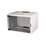 Kép 1/5 - Equip Fali Rackszekrény - EWM-07-5440-G (19", 7U, 540x400mm, lapra szerelt, szürke)