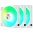 Kép 2/11 - Ventilátor TRYX ROTA SL ARGB  - 120 mm, 3darabos, fehér