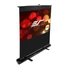 Kép 1/6 - EliteScreens 120" (16:9) hordozható manuális pull up vászon F120NWH (267 x 150 cm, Fekete váz)