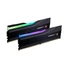 Kép 2/3 - G.SKILL Trident Z5 RGB DDR5 5600MHz CL40 32GB Kit2 (2x16GB) Intel XMP Black