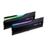 Kép 2/3 - G.SKILL Trident Z5 RGB DDR5 6000MHz CL30 32GB Kit2 (2x16GB) Intel XMP Black