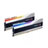 Kép 2/2 - G.SKILL Trident Z5 RGB DDR5 6800MHz CL34 32GB Kit2 (2x16GB) Intel XMP Silver