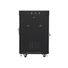 Kép 3/5 - LANBERG free standing rack 19inch cabinet 15U 600x600 glass door LCD flat pack black