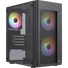 Kép 2/4 - Formula Számítógépház - FG-01M FR (fekete, ablakos, 3x12cm FRGB venti, mATX, 1xUSB3.0, 2xUSB2.0)