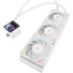 Kép 8/8 - Thermalright Frozen Vision 360 WHITE processzor vízhűtő fehér